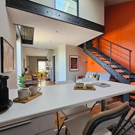 Apartment Le Loft De Centre Bourg, Entre Eurexpo Et St Exupery